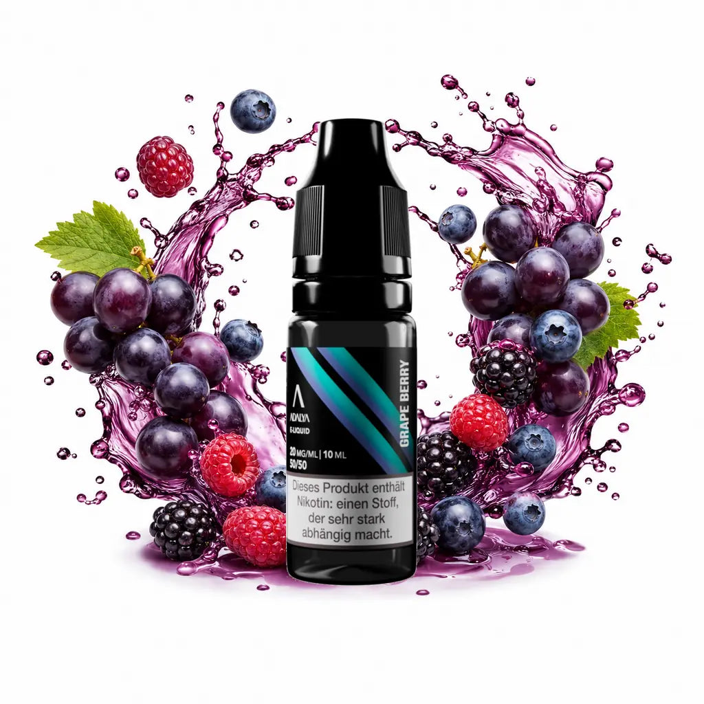 Adalya Nikotinsalz Liquid – Grape Berry – 20 mg/ml – 10 ml