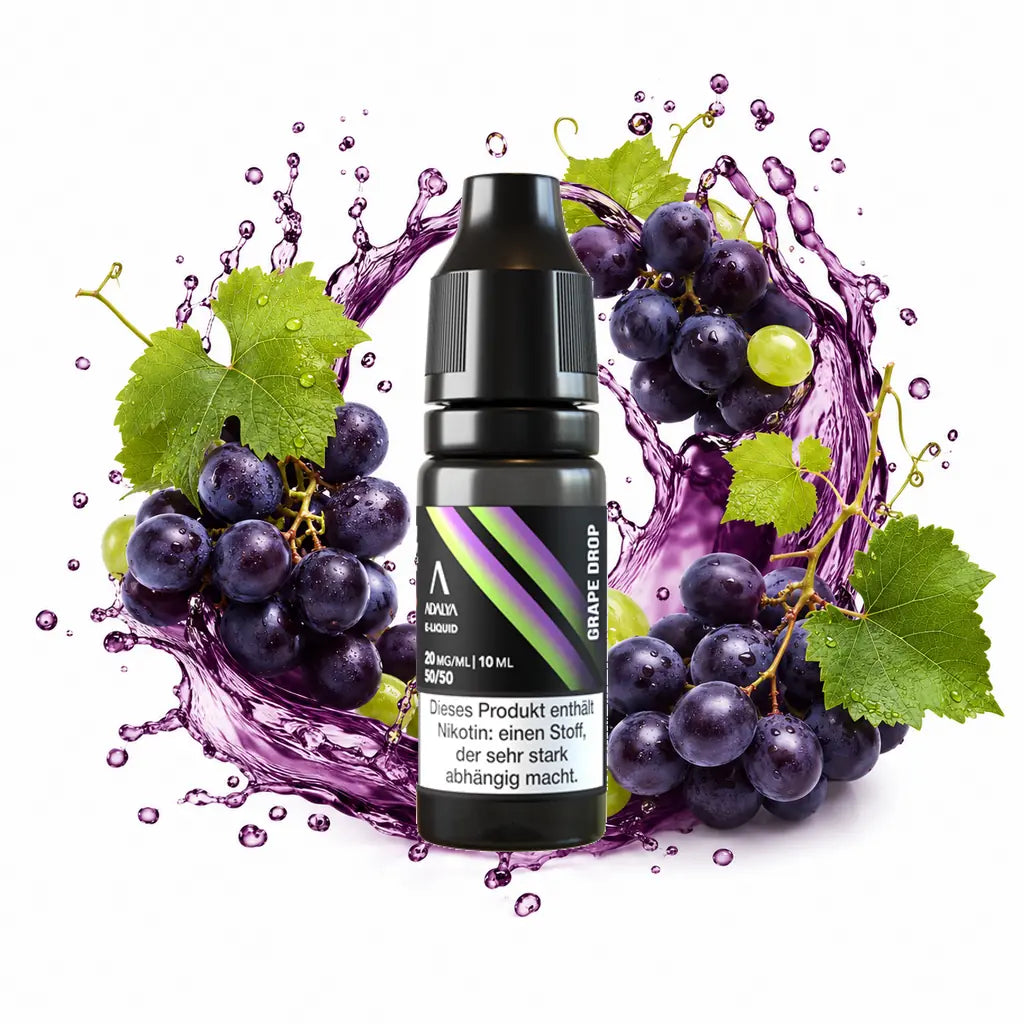 Adalya Nikotinsalz Liquid – Grape Drop – 20 mg/ml – 10 ml