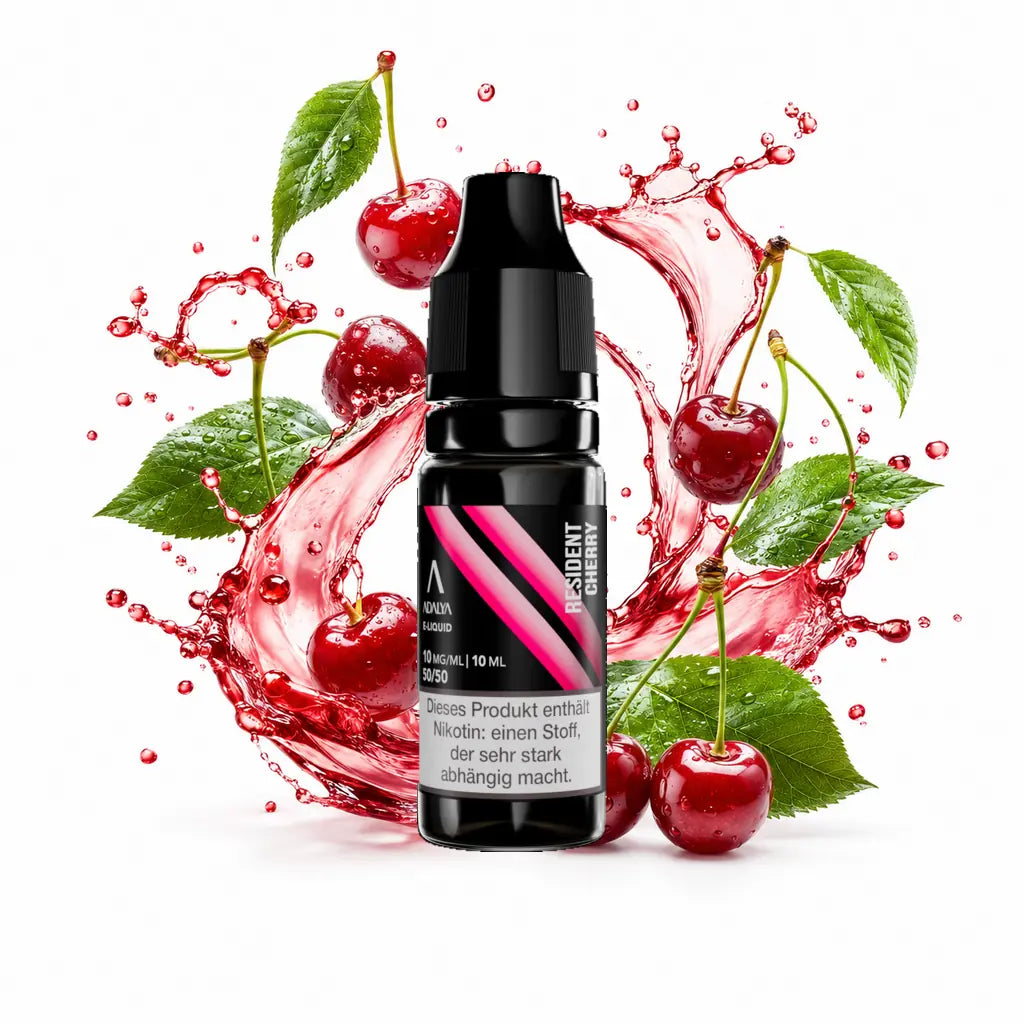 Adalya Nikotinsalz Liquid – Resident Cherry – 10 mg/ml – 10 ml