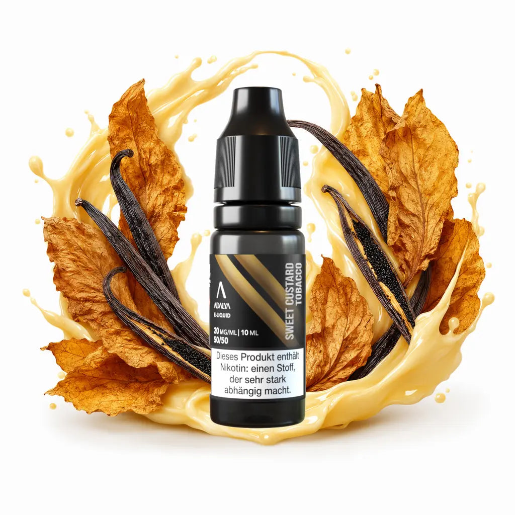 Adalya Nikotinsalz Liquid – Sweet Custard Tobacco – 20 mg/ml – 10 ml