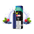 AL FAKHER Crown Bar 600 Berry Mint, 20 mg/ml, mit Verpackung, Beeren und Minzblättern