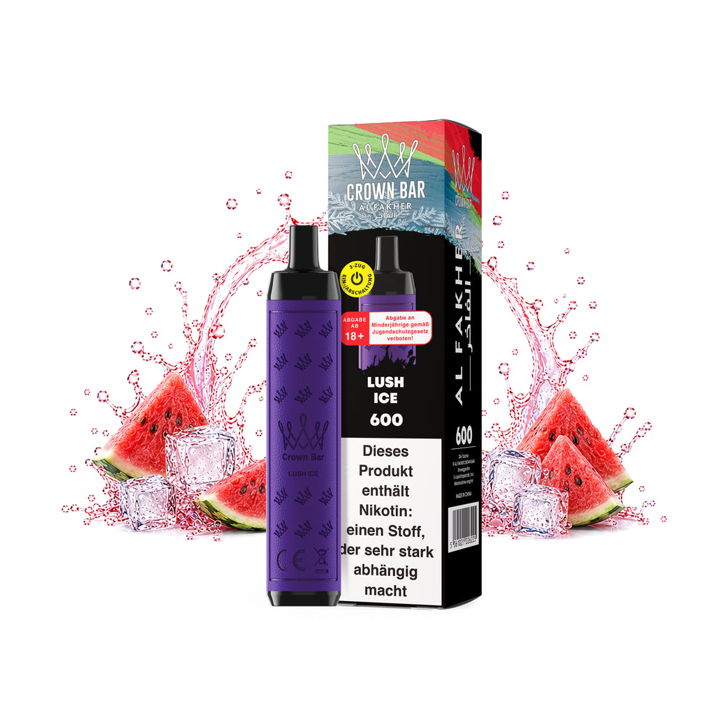 AL FAKHER Crown Bar 600 Lush Ice 20 mg/ml