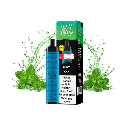 AL FAKHER Crown Bar 600 Mint 20 mg/ml