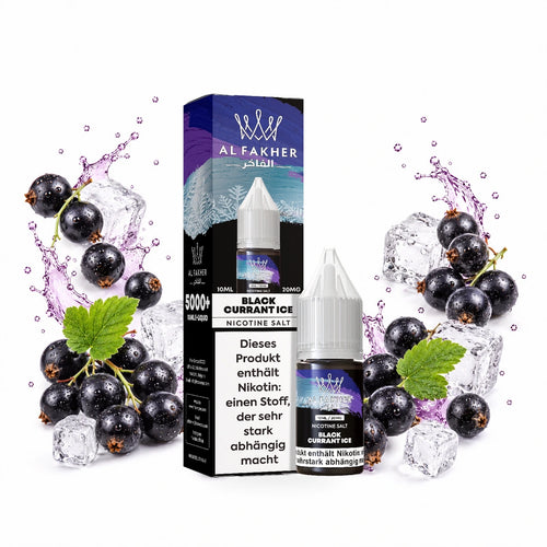 AL FAKHER Black Currant Ice 20 mg/ml – 10 ml Nikotinsalz-Liquid