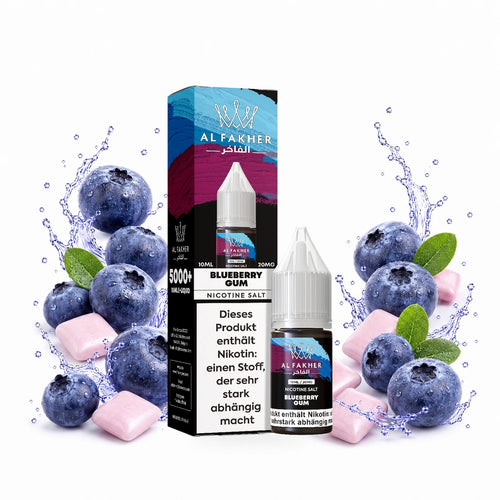 AL FAKHER Blueberry Gum 20 mg/ml – 10 ml Nikotinsalz-Liquid