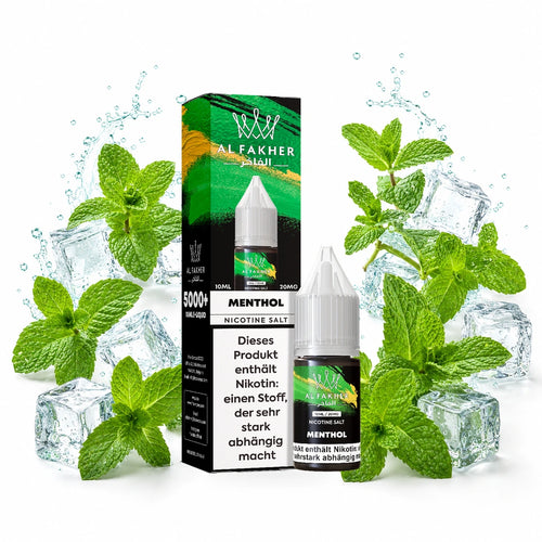 AL FAKHER Menthol 20 mg/ml – 10 ml Nikotinsalz-Liquid