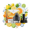 Arcbear 15K Pro Pod Citrus Tonic mit Verpackung und Nachfüllbehälter