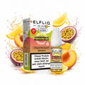 ELFBAR ELFLIQ Lemon Peach Passion Fruit 10 mg/ml – Verpackung und 10-ml-Flasche