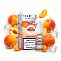 ELFBAR ELFLIQ Peach Ice 10 mg/ml – Verpackung und 10-ml-Flasche