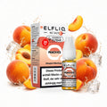 ELFBAR ELFLIQ Peach Ice 20 mg/ml – Verpackung und 10-ml-Flasche