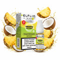 ELFBAR ELFLIQ Pineapple Coconut 20 mg/ml – Verpackung und 10-ml-Flasche
