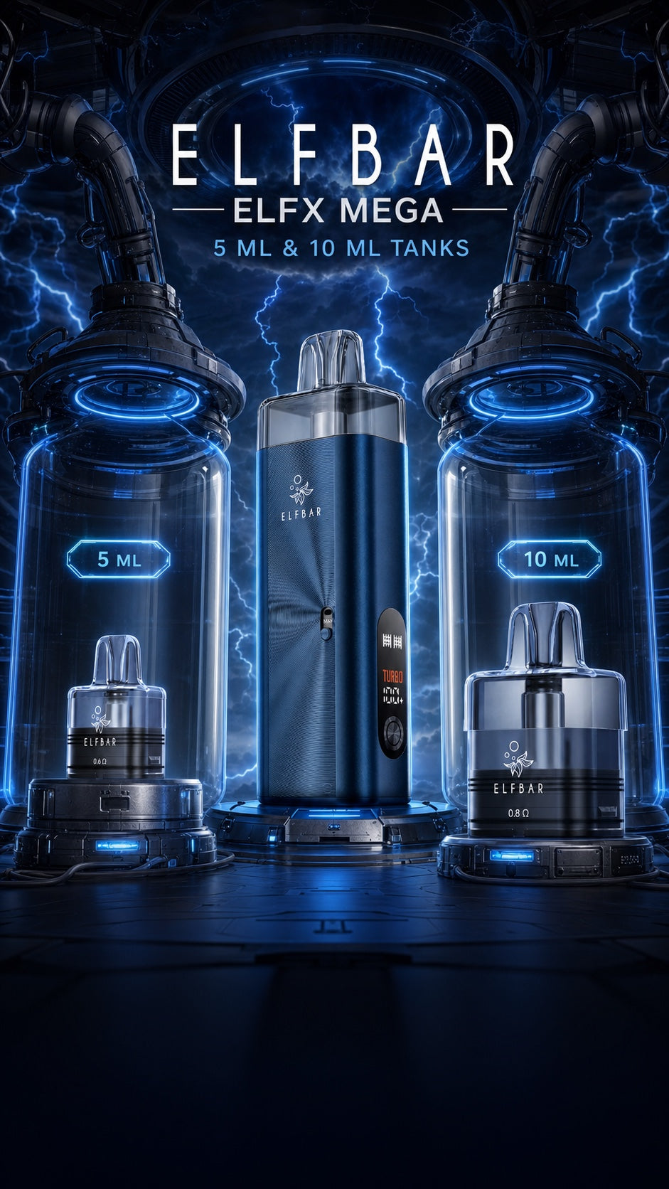 Elfbar Elfx Mega – Pod-Systeme