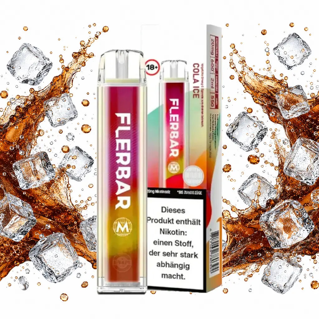FLERBAR 600 – Cola Ice – 20 mg/ml – 600 Züge