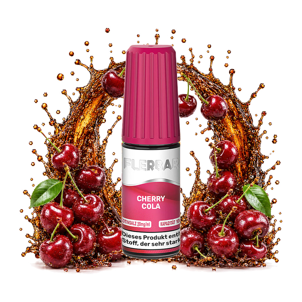 FLERBAR Liquid Cherry Cola 20 mg/ml – 10 ml Nikotinsalz-Liquid