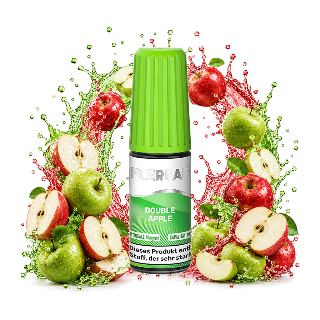 FLERBAR Liquid Double Apple 10 mg/ml – 10 ml Nikotinsalz-Liquid