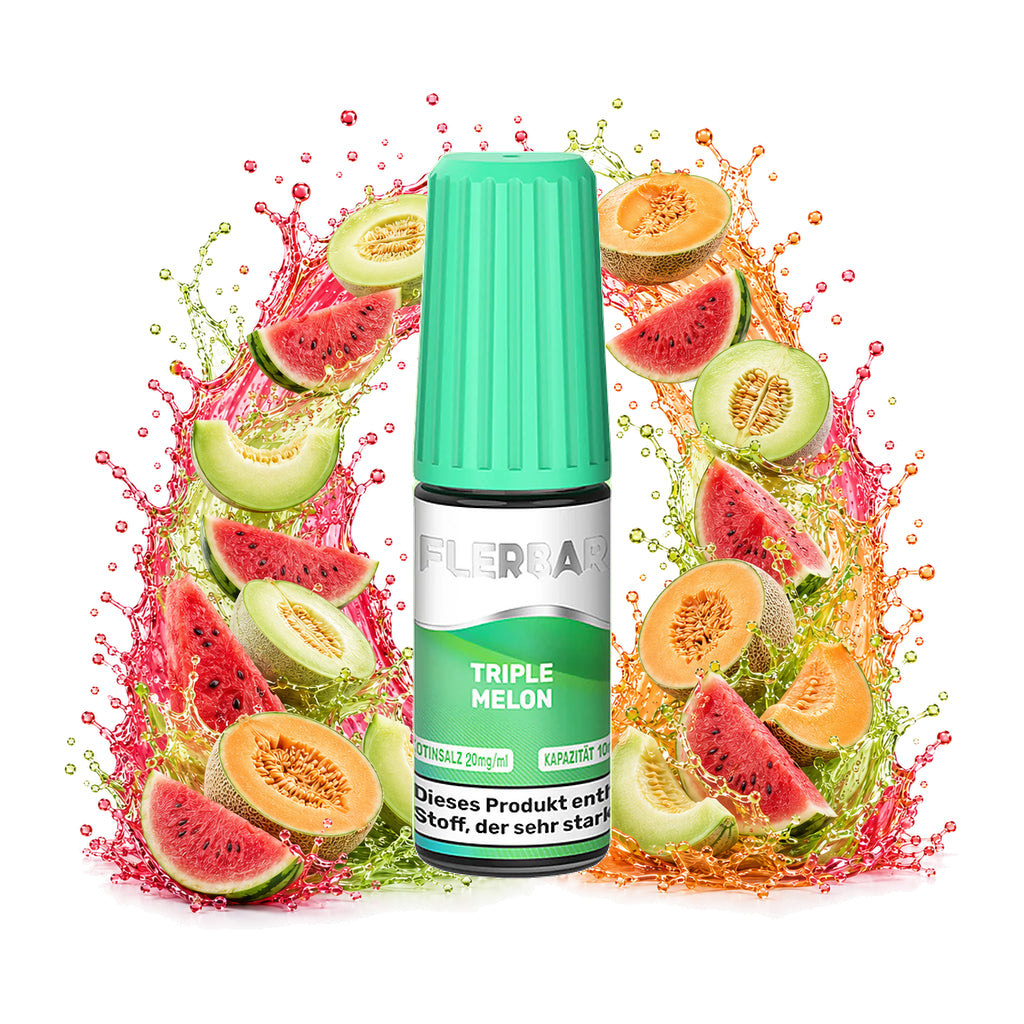 FLERBAR Liquid Triple Melon 20 mg/ml – 10 ml Nikotinsalz-Liquid