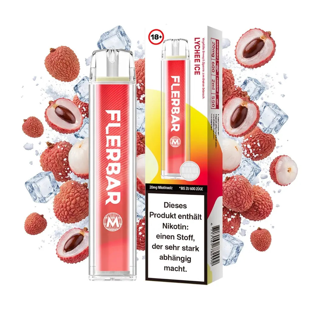 FLERBAR 600 – Lychee Ice – 20 mg/ml – 600 Züge