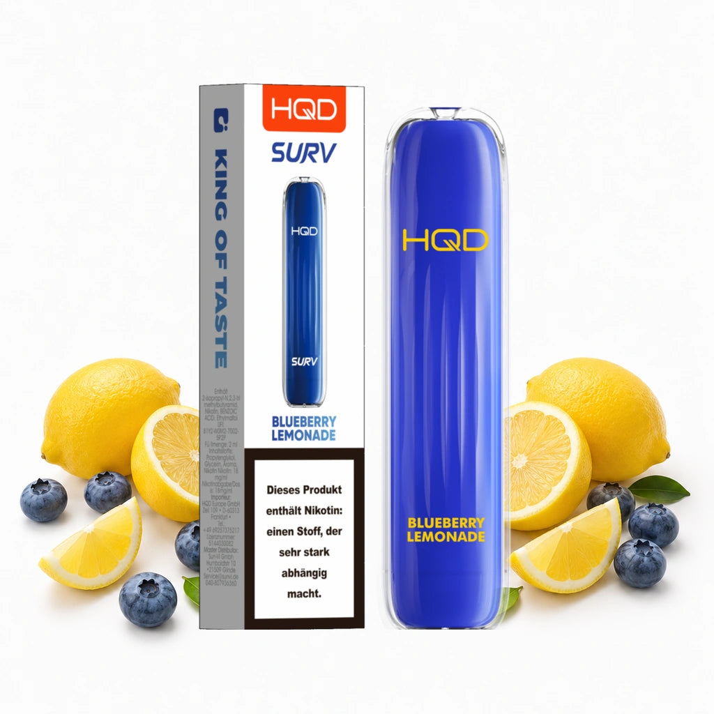 HQD SURV – Blueberry Lemonade – 18 mg/ml – 600 Züge