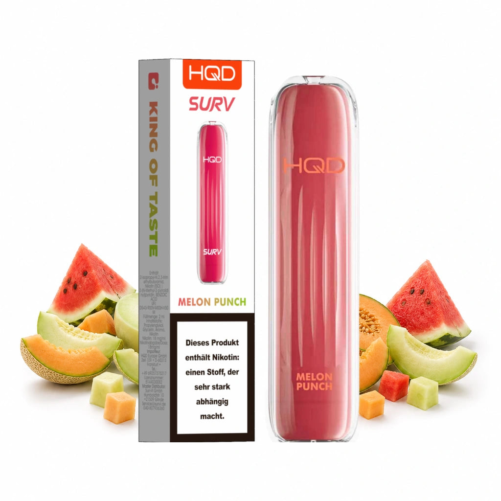 HQD SURV – Melon Punch – 18 mg/ml – 600 Züge