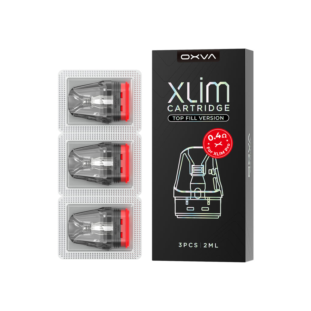 OXVA XLIM Top Fill Cartridges – 0,4 Ohm – 2 ml – 3er-Pack – Ansicht 2