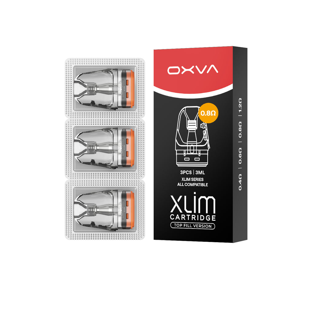 OXVA XLIM Top Fill Cartridges – 0,8 Ohm – 3 ml – 3er-Pack – Ansicht 3
