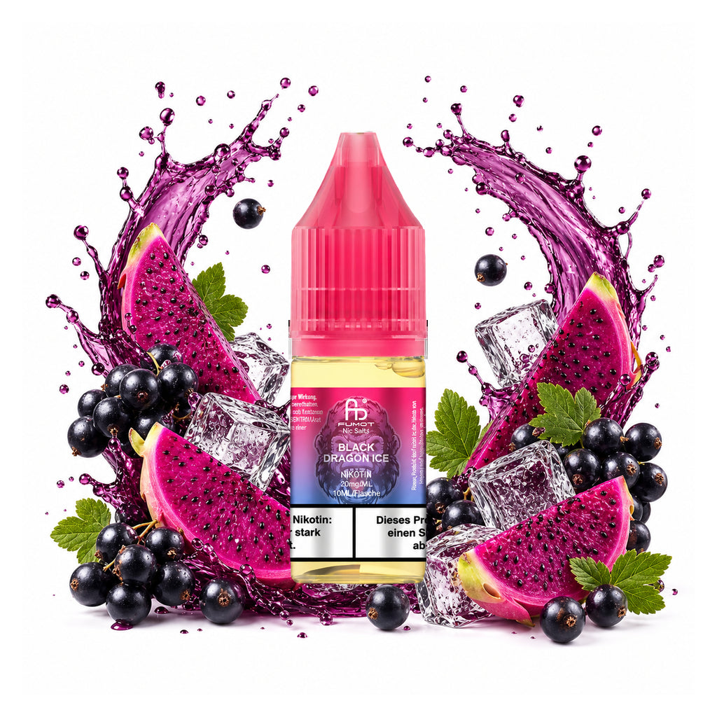 RandM Tornado Black Dragon Ice 20 mg/ml – 10 ml Nikotinsalz-Liquid