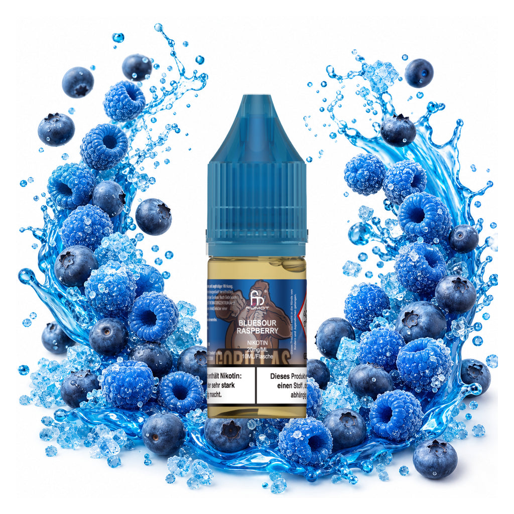 RandM Tornado Blue Sour Raspberry 20 mg/ml – 10 ml Nikotinsalz-Liquid