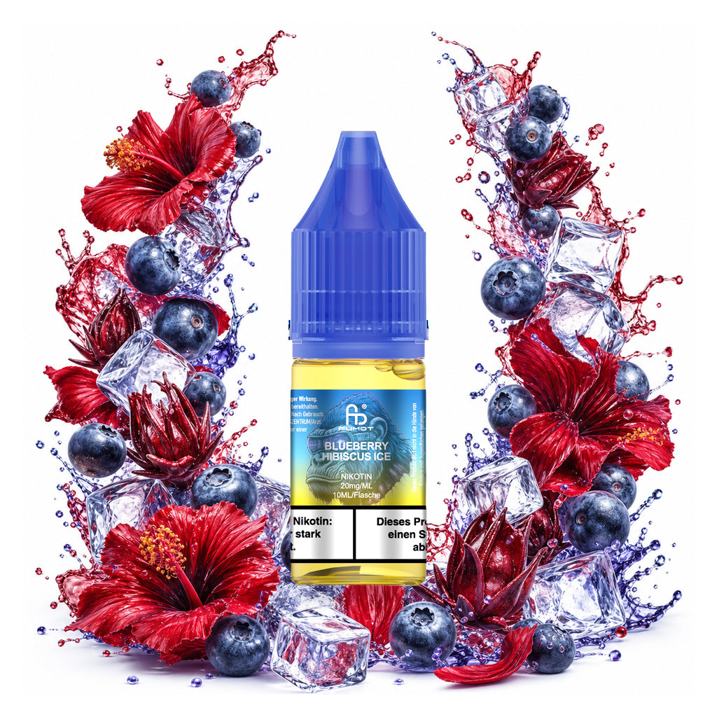 RandM Tornado Blueberry Hibiscus Ice 20 mg/ml – 10 ml Nikotinsalz-Liquid