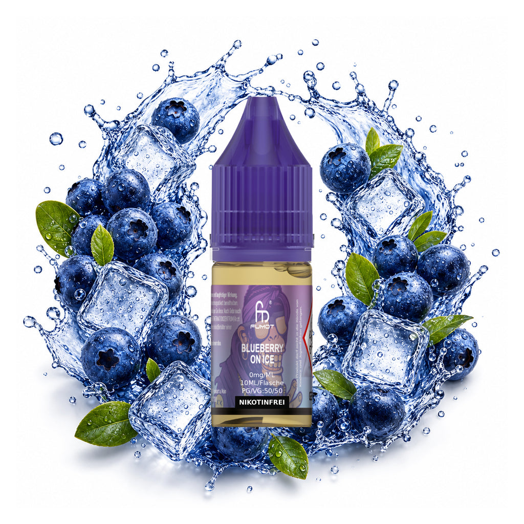 RandM Tornado Blueberry On Ice 0 mg/ml – 10 ml Liquid