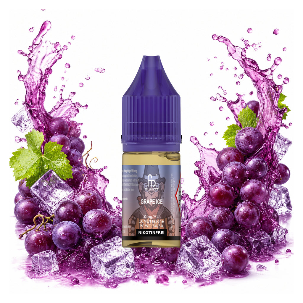 RandM Tornado Grape Ice 0 mg/ml – 10 ml Liquid