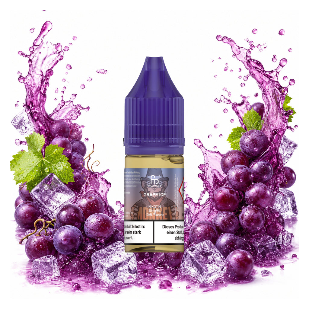 RandM Tornado Grape Ice 10 mg/ml – 10 ml Nikotinsalz-Liquid