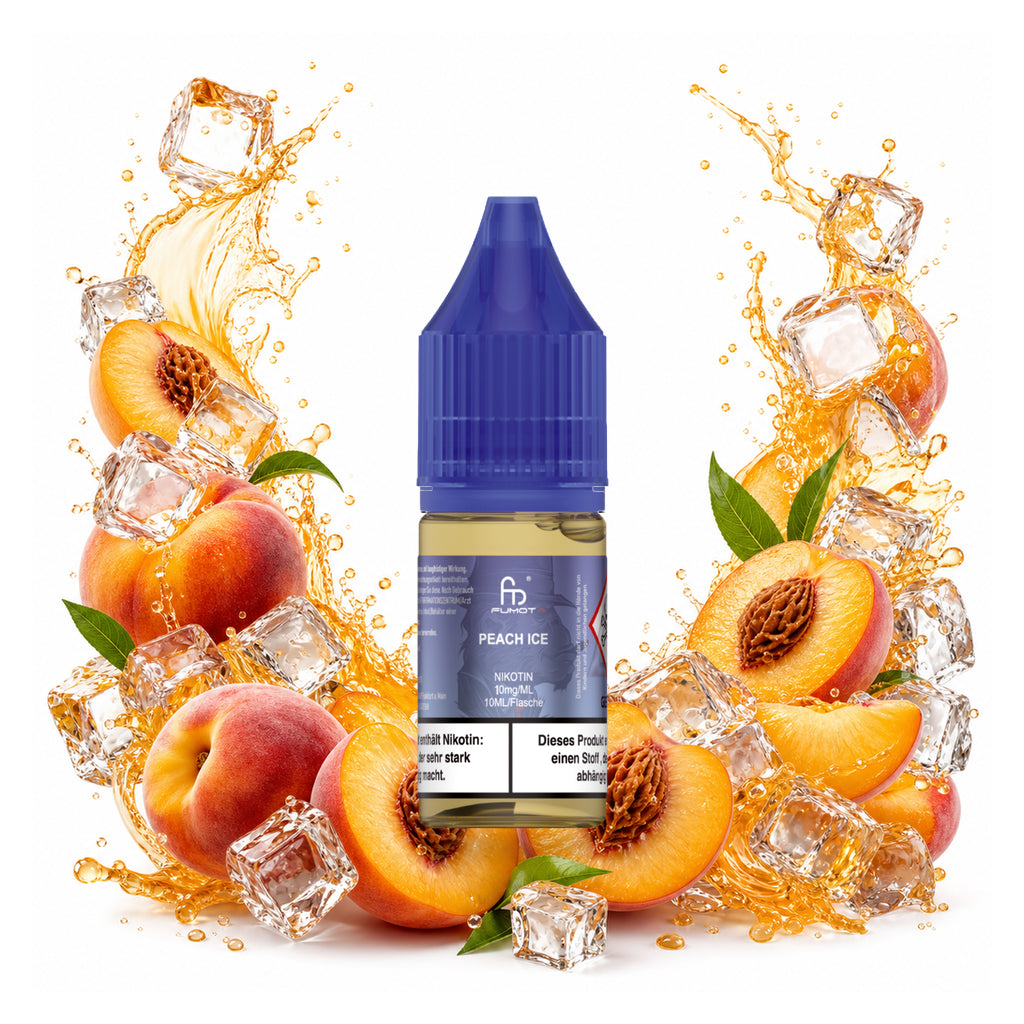 RandM Tornado Peach Ice 10 mg/ml – 10 ml Nikotinsalz-Liquid