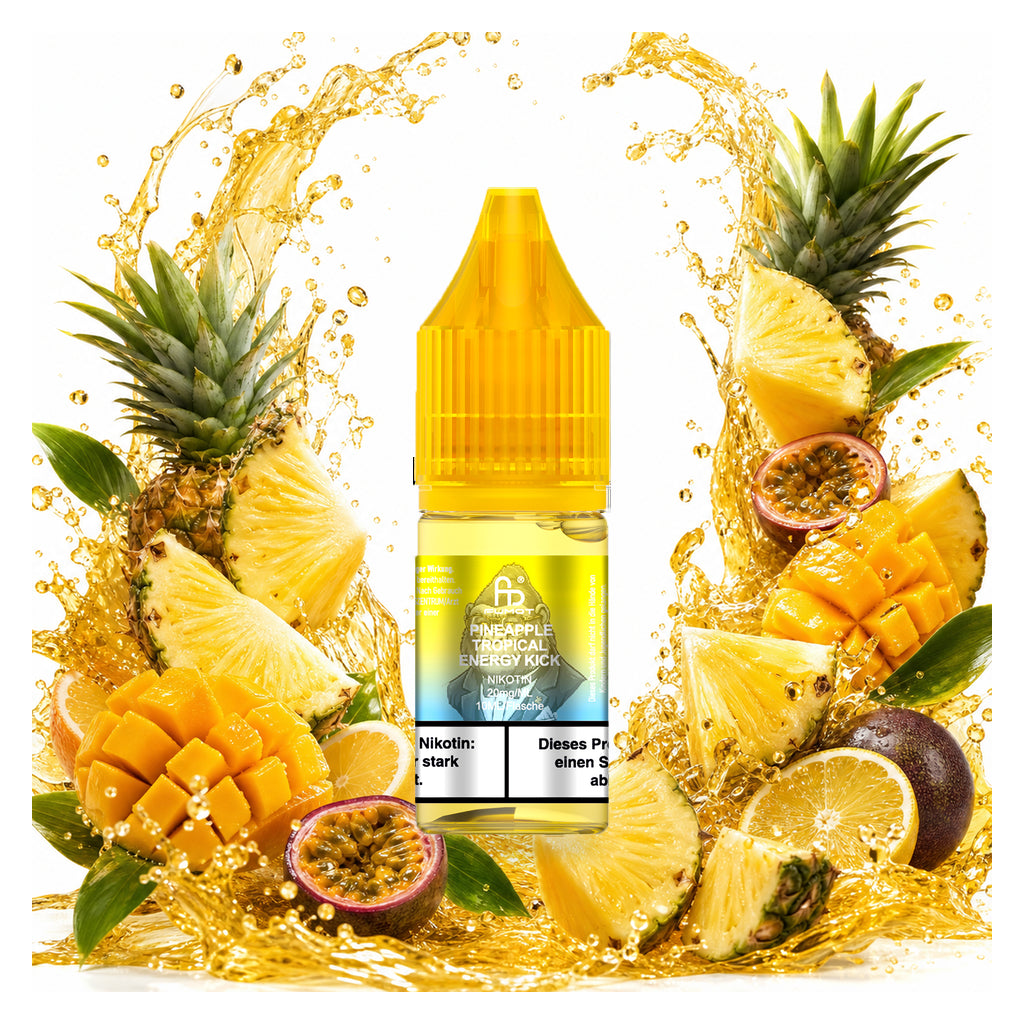 RandM Tornado Pineapple Tropical Energy Kick 20 mg/ml – 10 ml Nikotinsalz-Liquid
