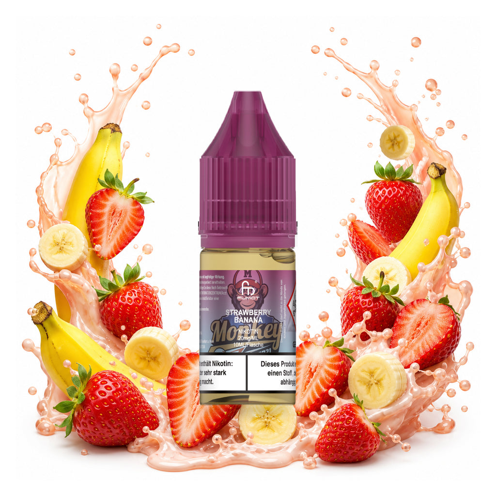 RandM Tornado Strawberry Banana 20 mg/ml – 10 ml Nikotinsalz-Liquid