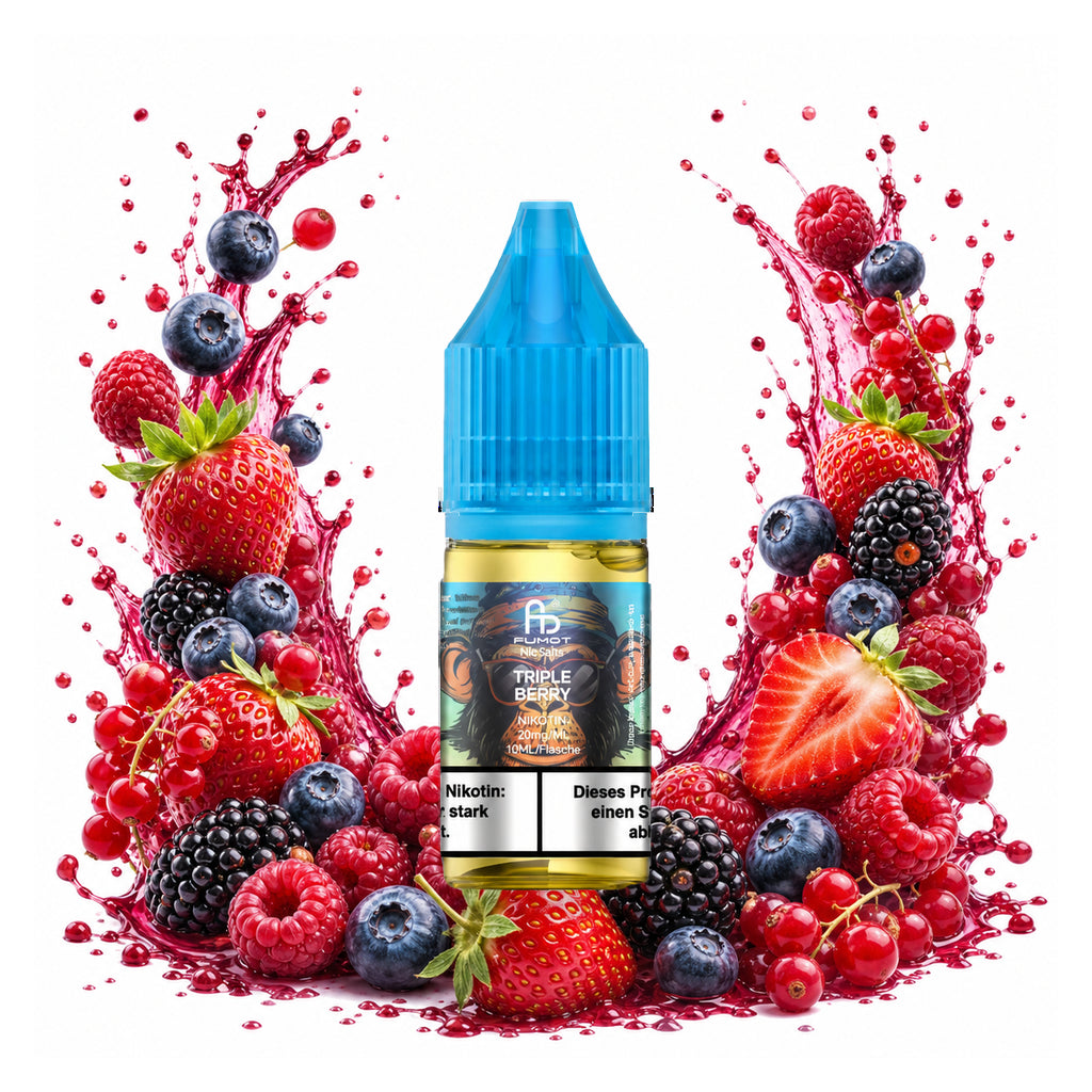 RandM Tornado Triple Berry 20 mg/ml – 10 ml Nikotinsalz-Liquid