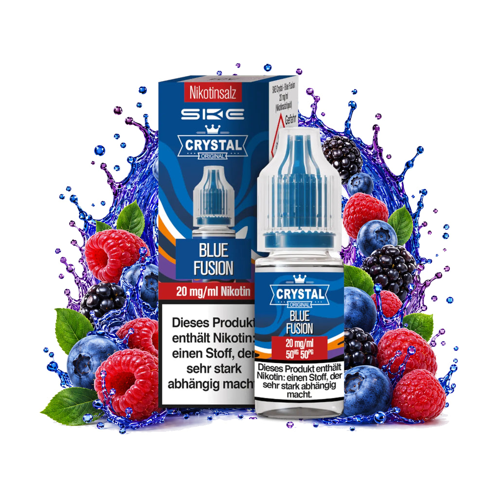 SKE Crystal Blue Fusion 20 mg/ml – 10 ml Nikotinsalz-Liquid