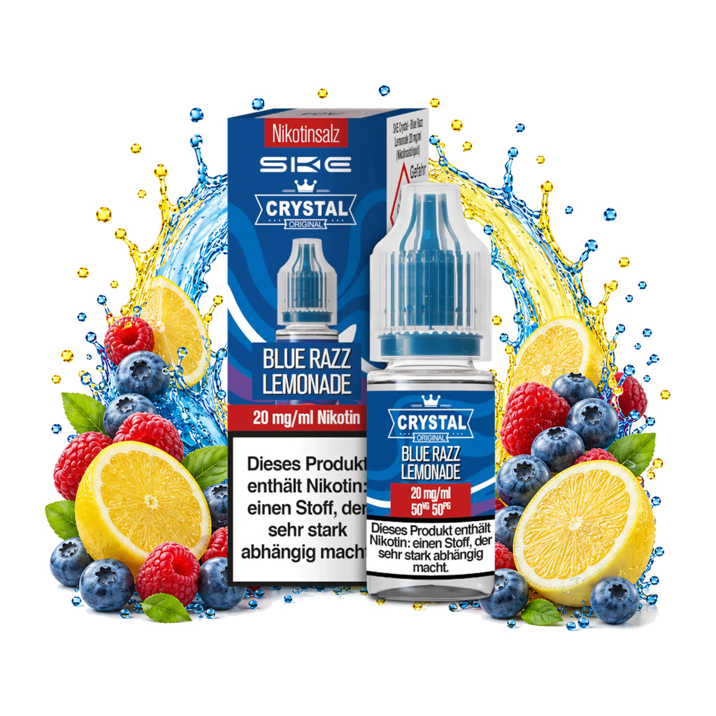 SKE Crystal Blue Razz Lemonade 20 mg/ml – 10 ml Nikotinsalz-Liquid