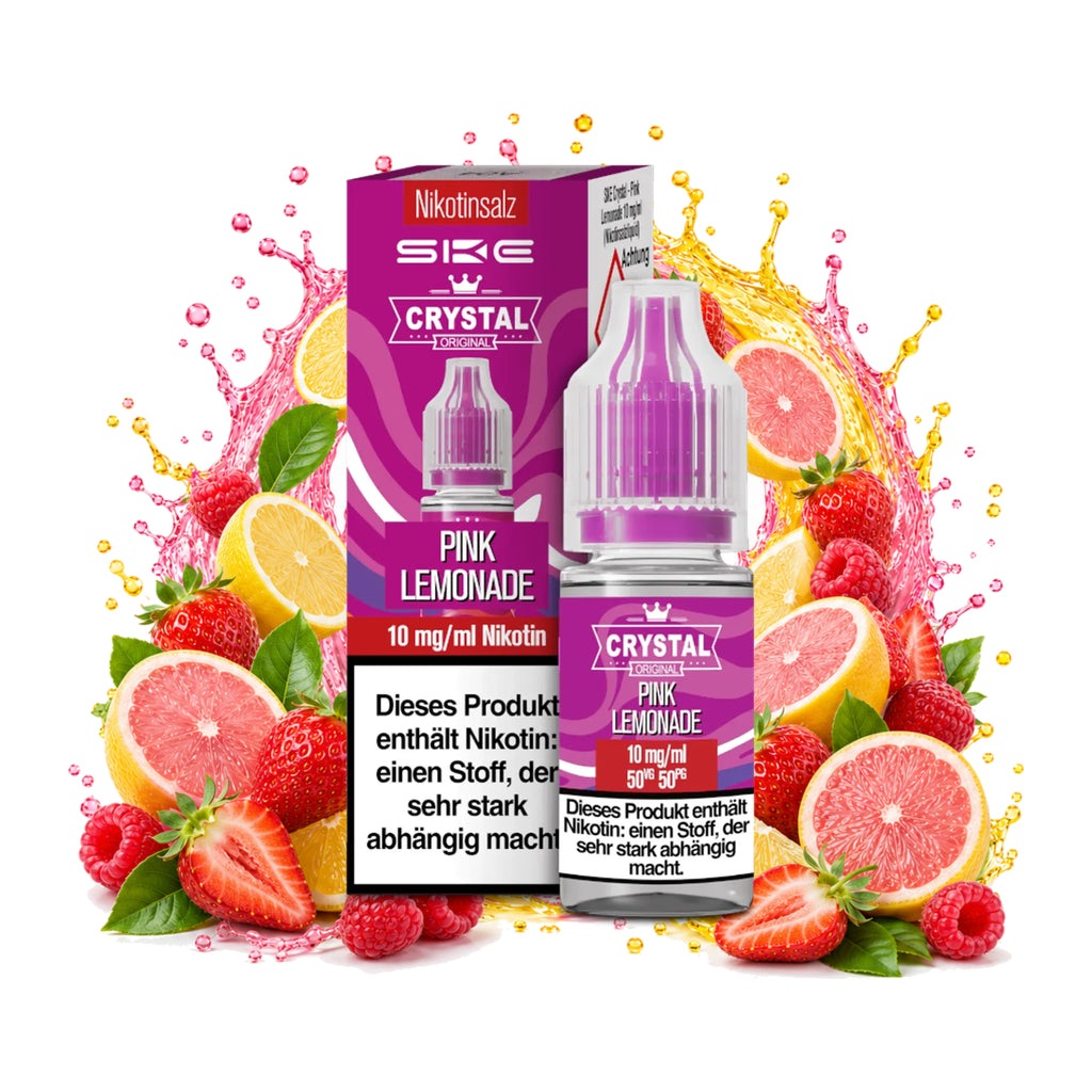 SKE Crystal Pink Lemonade 10 mg/ml – 10 ml Nikotinsalz-Liquid