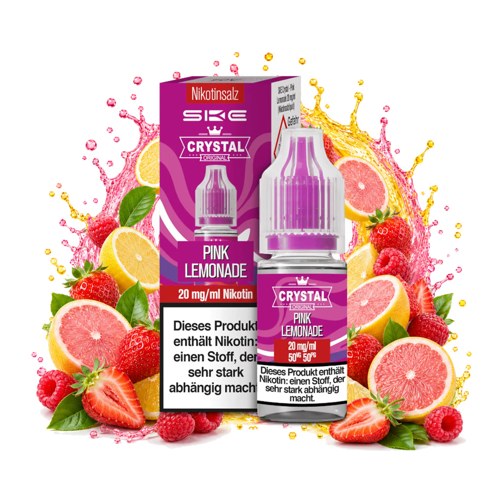 SKE Crystal Pink Lemonade 20 mg/ml – 10 ml Nikotinsalz-Liquid